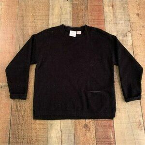Zara boys crew neck sweater in black -4/5YR